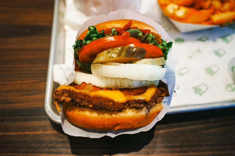 hamburguesa del Shake Shack