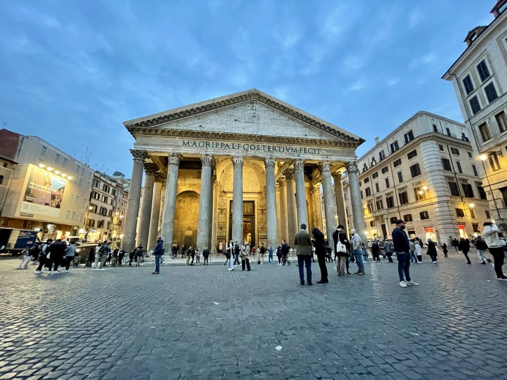 Exterior del Panteón de Roma