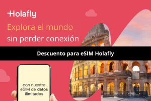 Descuento 5% en eSIM de Holafly para Molaviajer@s