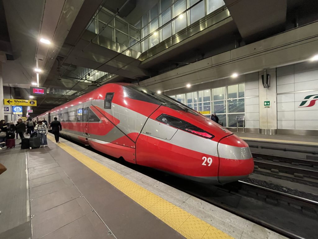 Civitavecchia a Roma en tren