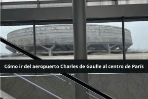 Portada post cómo ir al centro de París desde el aeropuerto Charles de Gaulle