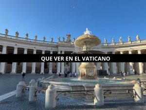 Qué visitar en el Vaticano