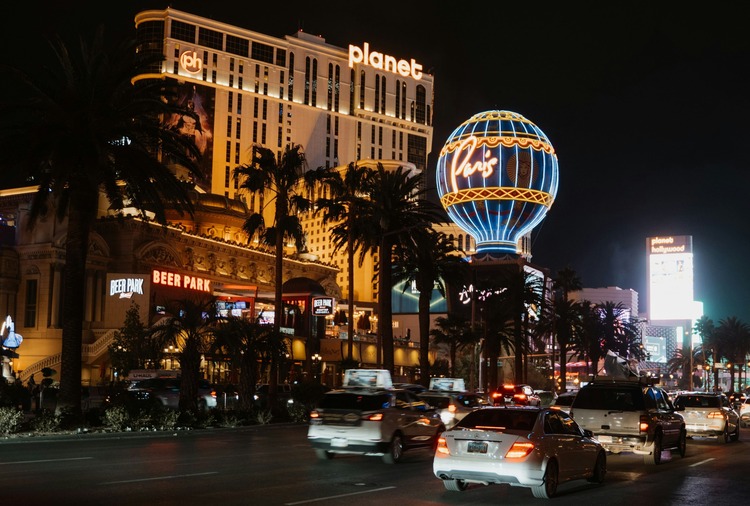 Uber para ver del aeropuerto de las vegas al centro