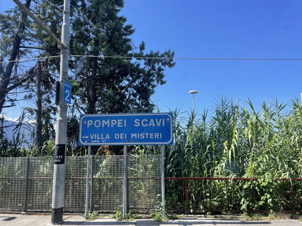 Estación de trenes de Pompeya