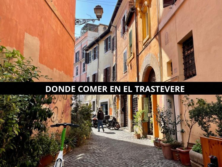 Donde comer en el Trastevere