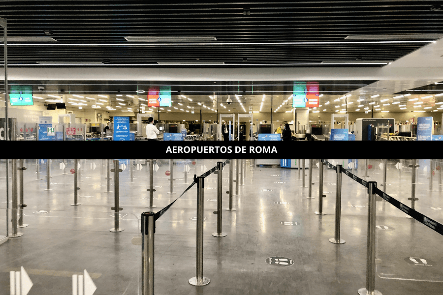 aeropuertos de roma