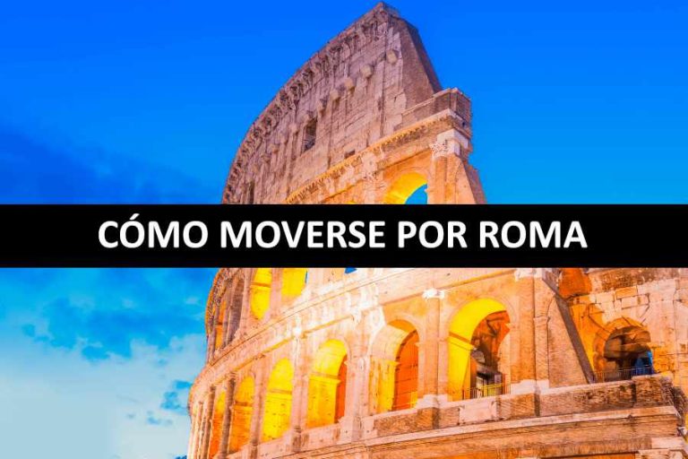 cómo moverse por roma