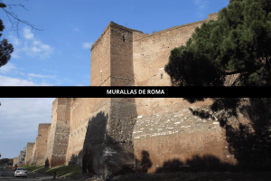 murallas de roma