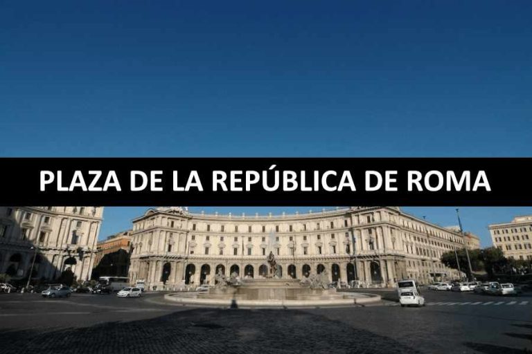 plaza de la república de roma