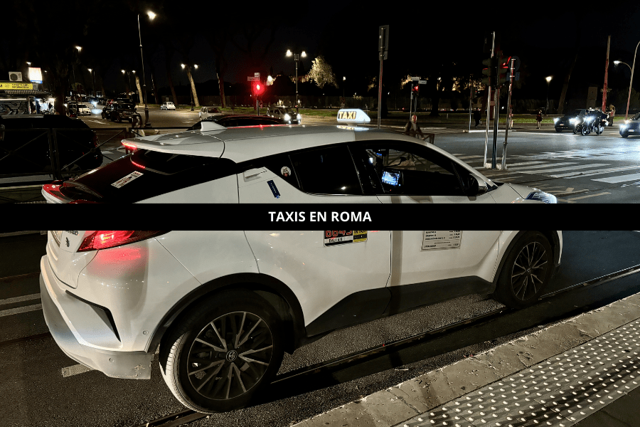 taxis en roma