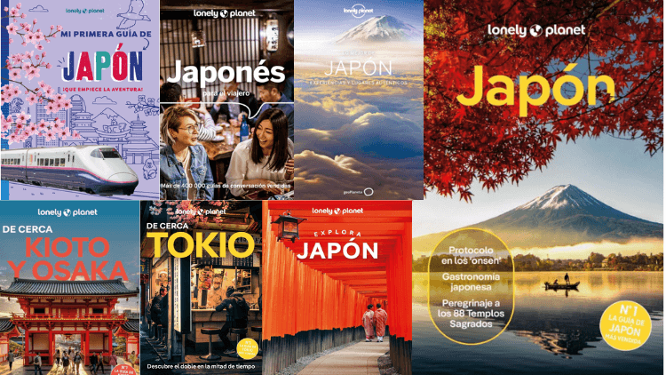 las guías de Japón de Lonely Planet