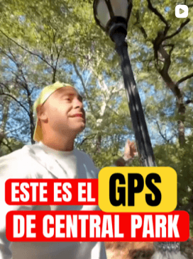 Ver Reel sobre el GPS de Central Park en Instagram