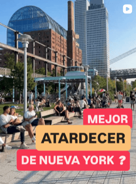 Ver Reel sobre el mejor atardecer de Nueva York en Instagram
