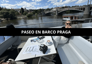paseo en barco praga