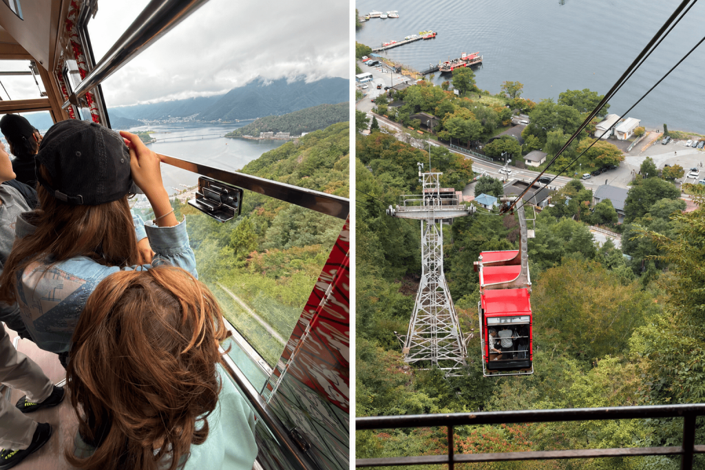 teleferico kawaguchiko Japón