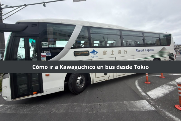 Cómo ir de Tokio a Kawaguchiko en bus