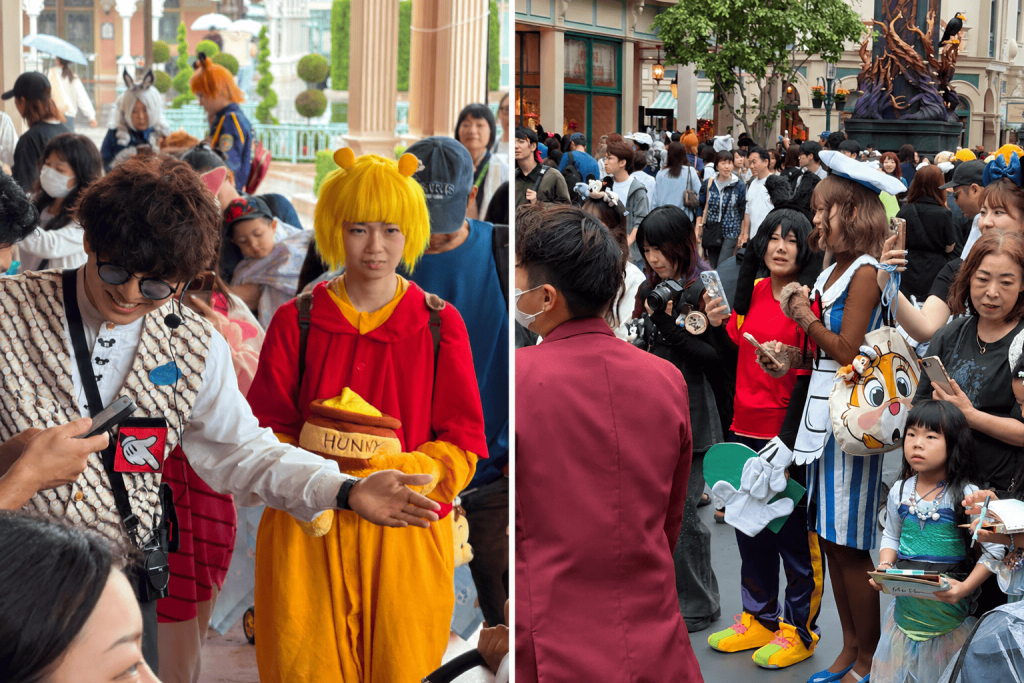disfraces en disney tokyo