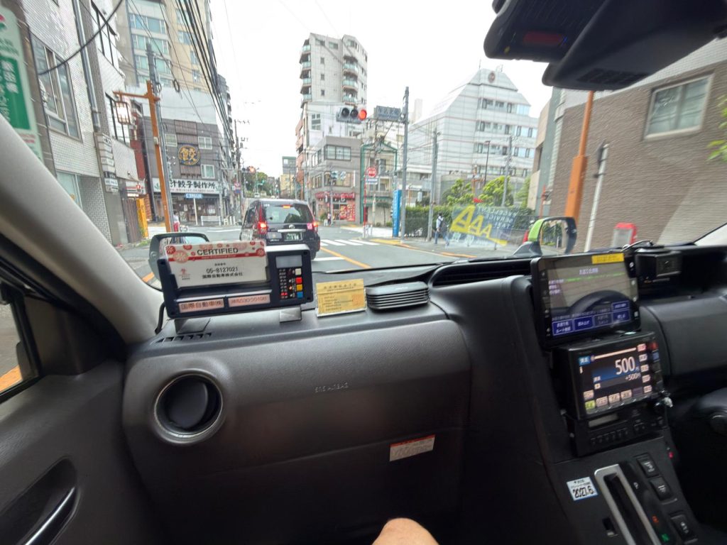 taxi en Japón